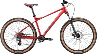 Велосипед Stark Hunter 27.2 HD L 2025 (красный матовый/черный)