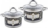 Набор кастрюль Pomi d'Oro Fiore PSS-640033
