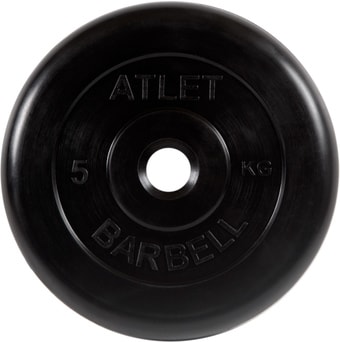 Диск MB Barbell Атлет 31 мм (1x5 кг)