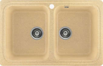 Кухонная мойка Gerhans C02 (песочный)