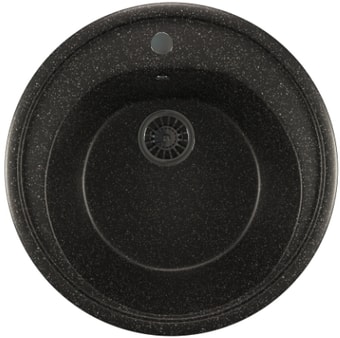 Кухонная мойка Mixline ML-GM11 (черный 308) 525070