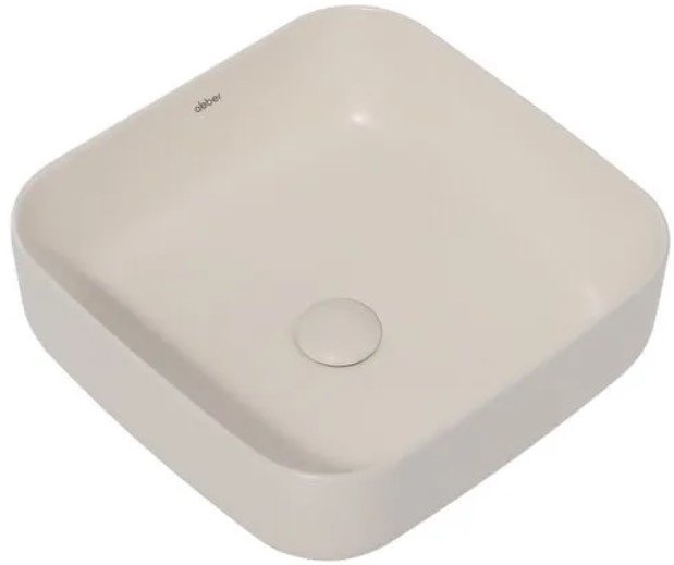 Умывальник Abber Rechteck AC2211MBE (светло-бежевый матовый)