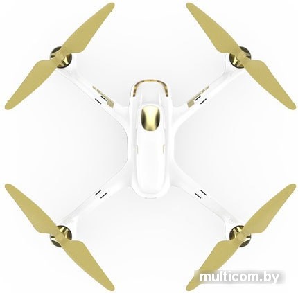 Квадрокоптер Hubsan H501S High Edition (белый/золотистый)