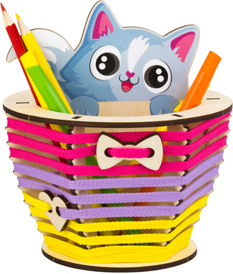 3Д-пазл Woody Котик Бантик 02765