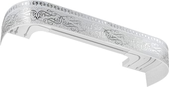 Карнизы для штор Legrand Прима (3 м, белый хром)