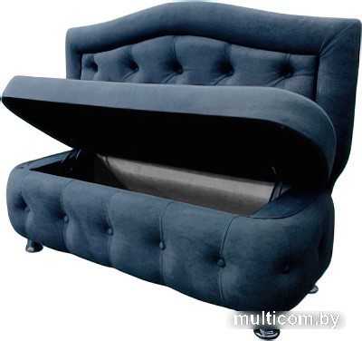 Диван Bravo Мебель Миранда 3 1.2 (микровелюр, симпл 54 серый)