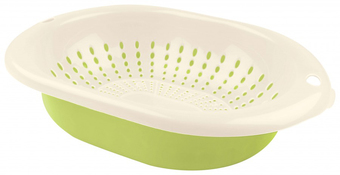 Дуршлаг Бытпласт 431212309 (зеленый)