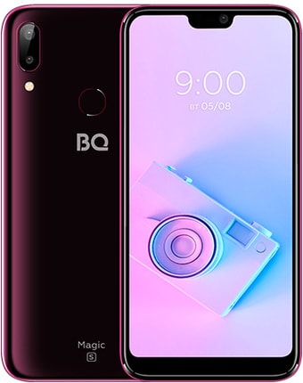 Смартфон BQ-Mobile BQ-5731L Magic S (красное вино)