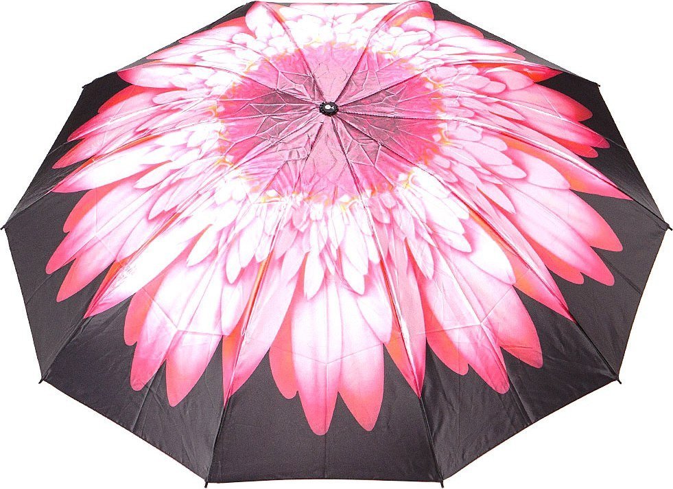 Зонт Rain Berry 734-23340.1 (черный/светло-розовый)