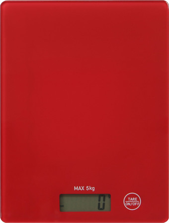 Кухонные весы Willmark WKS-511D (красный)