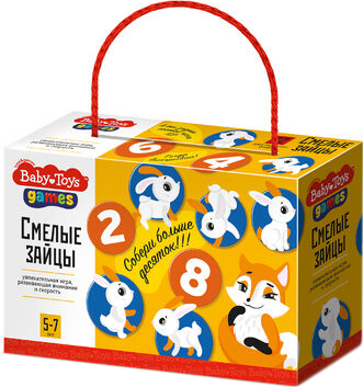 Развивающая игра Baby Toys Смелые зайцы 04262
