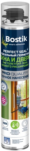 Монтажная пена Bostik Perfect Seal Окна и Двери Под пистолет BOK639568 (700 мл)
