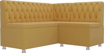 Угловой диван Mebelico Мирта 107595 (левый, желтый)
