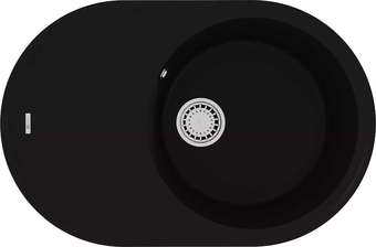 Кухонная мойка Lemark Lacha 9910055 (черный)
