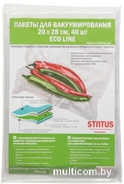 Пакеты вакуумные Status VB 202840-ECO