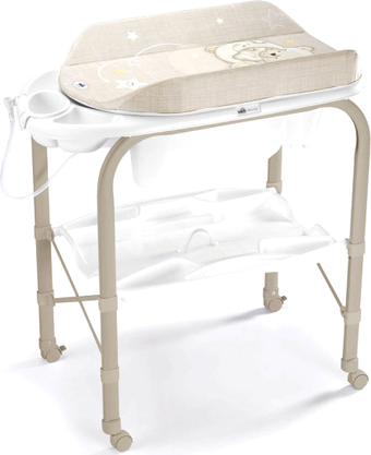 Ванночка для купания CAM Cambio C209-C260B (лунный медведь, бежевый)