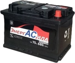 Автомобильный аккумулятор Энергасила A7568 (75 А&middot;ч)