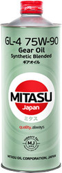 Трансмиссионное масло Mitasu MJ-443 GEAR OIL GL-4 75W-90 Synthetic Blended 1л