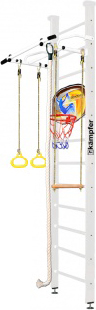 Детский спортивный комплекс Kampfer Helena Ceiling Basketball Shield (3 м, жемчужный/белый)
