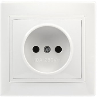 Розетка Smart Buy Венера SBE-01w-10-S1-N-c