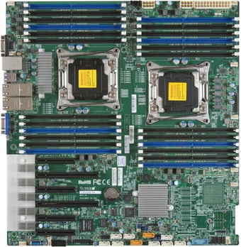 Материнская плата Supermicro MBD-X10DRC-T4+-O