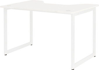 Стол Millwood Лофт Будапешт ДТ-4 130x85x75 (белый/металл белый)