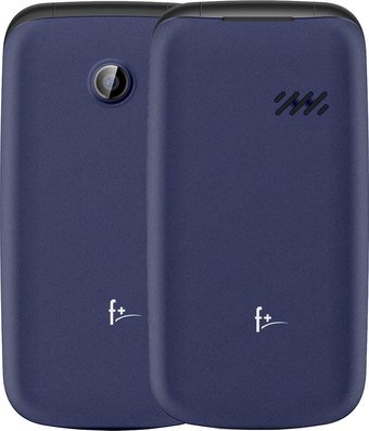Кнопочный телефон F+ Flip 3 (синий)