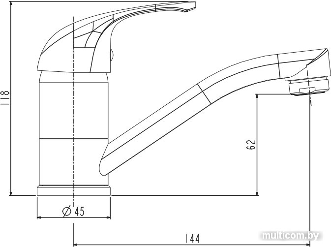 Смеситель Esko Riga RG 15