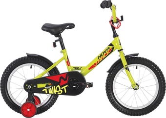 Детский велосипед Novatrack Twist 12 121TWIST.GN20 (салатовый/черный, 2020)