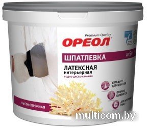 Шпатлевка Ореол Discont Интерьерная латексная 8 кг