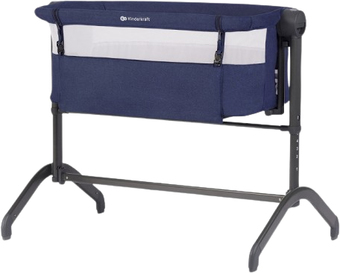 Приставная детская кроватка KinderKraft Bea (navy)