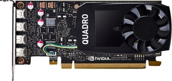 Видеокарта PNY Quadro P1000 DVI 4GB GDDR5 VCQP1000DVIBLK-1