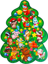 Головоломка Лесная мастерская Головоломка. Новый год! Нарядная елка 4276244