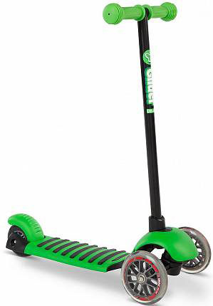 Трехколесный самокат Yvolution Glider Deluxe (зеленый)