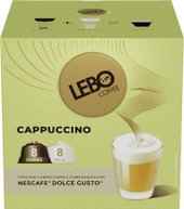 Кофе в капсулах LEBO Coffee Cappuccino 172 г