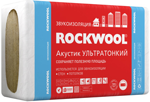 Теплоизоляция Rockwool Акустик Ультратонкий 27 мм