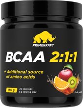 BCAA Prime Kraft 2:1:1 (150г, фруктовый пунш)