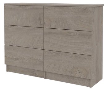 Комод Горизонт Нео 1050 6 ящиков (дуб эндгрейн)