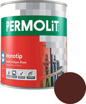 PERMOLIT Monotip антикоррозийная 3в1 RAL8017 0.75 л (коричневый полумат)