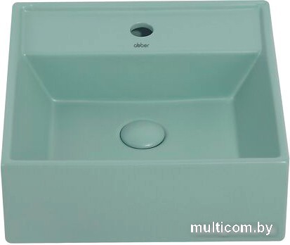 Умывальник Abber Rechteck AC2208MCG (светло-зеленый матовый)