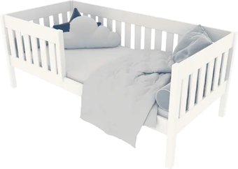 Кровать-тахта ФанДОК 80x160 Ф-141.09М (белая эмаль)