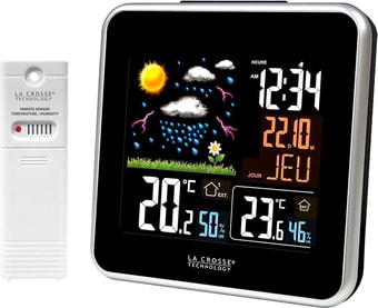 Метеостанция La Crosse WS6821 (черный)