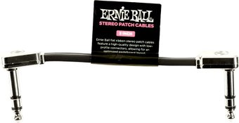 Кабель для гитарных педалей Ernie Ball 6407 6.3 мм - 6.3 мм (0.08 м)
