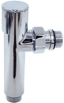 Вентиль Tim Угловой, круглый, 1/2M*1/2M KV01-LMM022