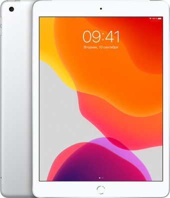 Планшет Apple iPad 10.2" 32GB LTE MW6C2 (серебристый)