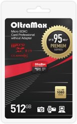 OltraMax Premium Series microSDXC 512GB OM512GCSDXC10UHS-1-PrU3 W