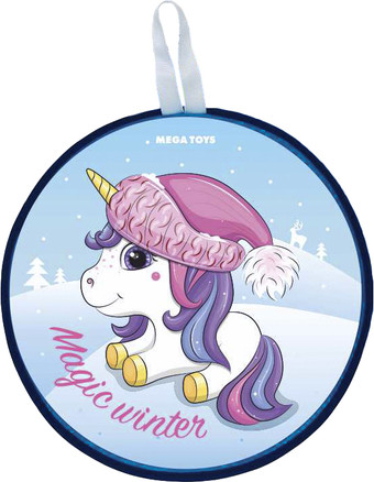 Ледянка Mega Toys Единорог 13411 (сиреневый)