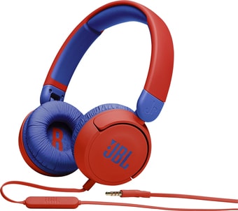 Наушники JBL JR310 (красный/синий)