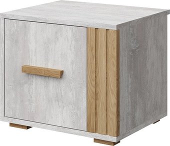 Тумба КМК Мебель Л Каен КМК 0991.30 (дуб мадура/серый 612/дуб артизан MDP 58-1)