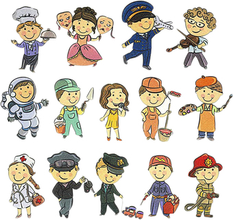 Развивающая игра Lip Lip Веселые липучки. Профессии LIP1255